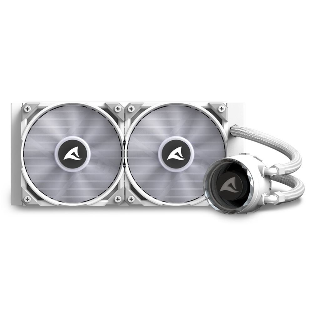 Sharkoon S80 RGB 240mm | White Edition | All-in-One CPU Waterkoeler 8 Sharkoon S80 RGB 240mm | White Edition | All-in-One CPU Waterkoeler - Afbeelding 8