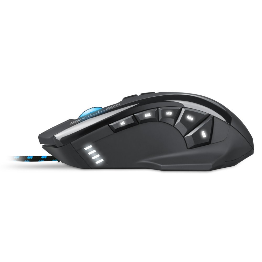 Sharkoon Skiller SGM1 | Draadloze Muis | USB-A | 10.800 DPI | Zwart 4 Sharkoon Skiller SGM1 | Draadloze Muis | USB-A | 10.800 DPI | Zwart - Afbeelding 4