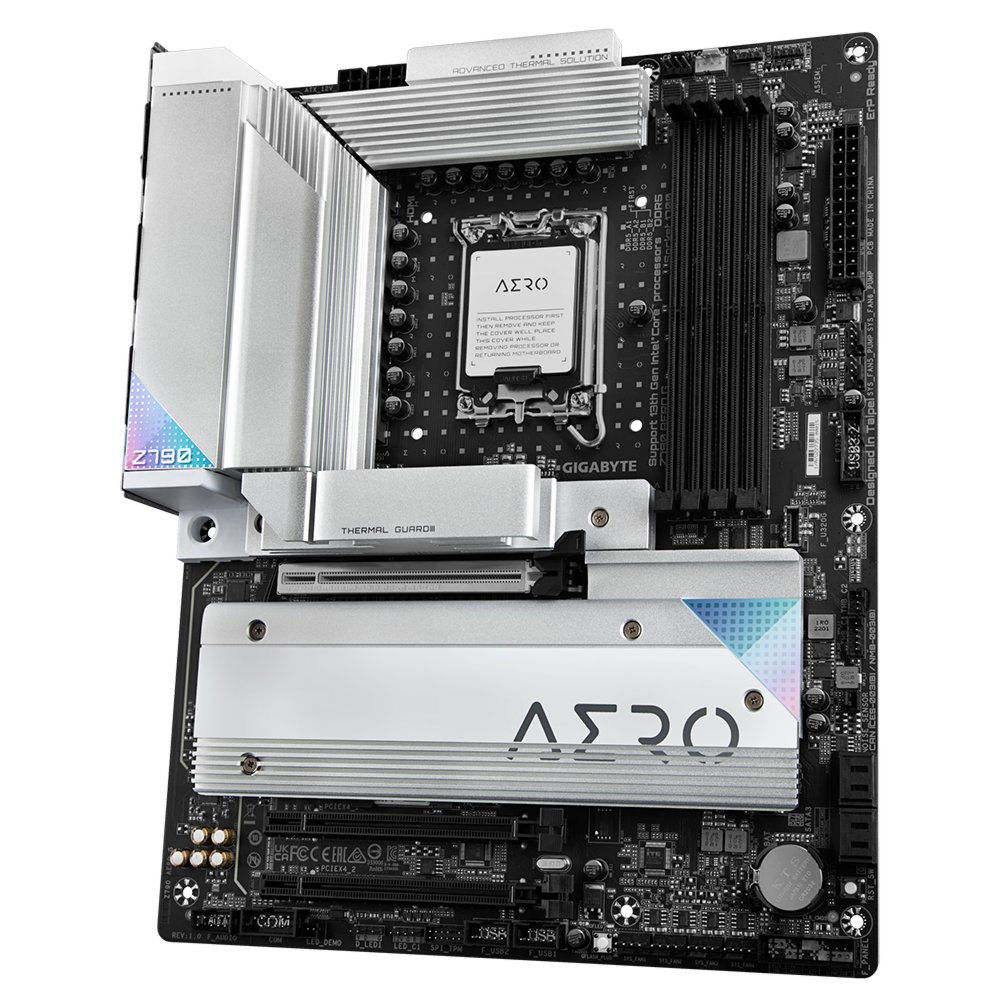 Gigabyte Z790 AERO G | Socket LGA 1700 | Intel Z790 | 4xDDR5 | ATX | Moederbord 4 Gigabyte Z790 AERO G | Socket LGA 1700 | Intel Z790 | 4xDDR5 | ATX | Moederbord - Afbeelding 4