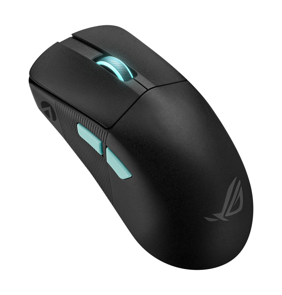 ASUS ROG Harpe Ace Aim Lab Edition | Draadloze Muis | Links- en Rechtshandig | RF + Bluetooth + USB-A | 36000 DPI | Zwart 4 ASUS ROG Harpe Ace Aim Lab Edition | Draadloze Muis | Links- en Rechtshandig | RF + Bluetooth + USB-A | 36000 DPI | Zwart - Afbeelding 4