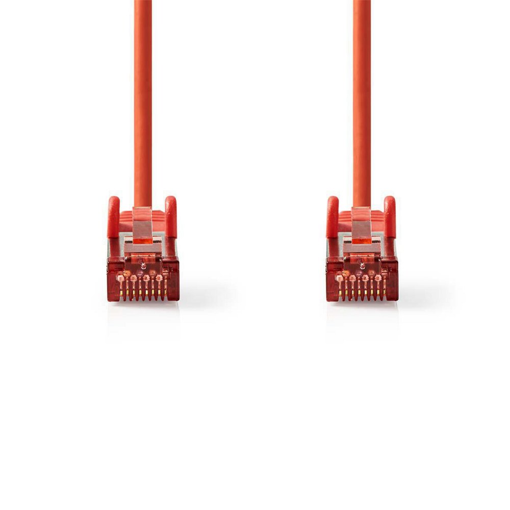 Nedis netwerkkabel | Cat6 | S/FTP (S-STP) | 2 m | Rood | CCGP85221RD20 3 Nedis netwerkkabel | Cat6 | S/FTP (S-STP) | 2 m | Rood | CCGP85221RD20 - Afbeelding 3