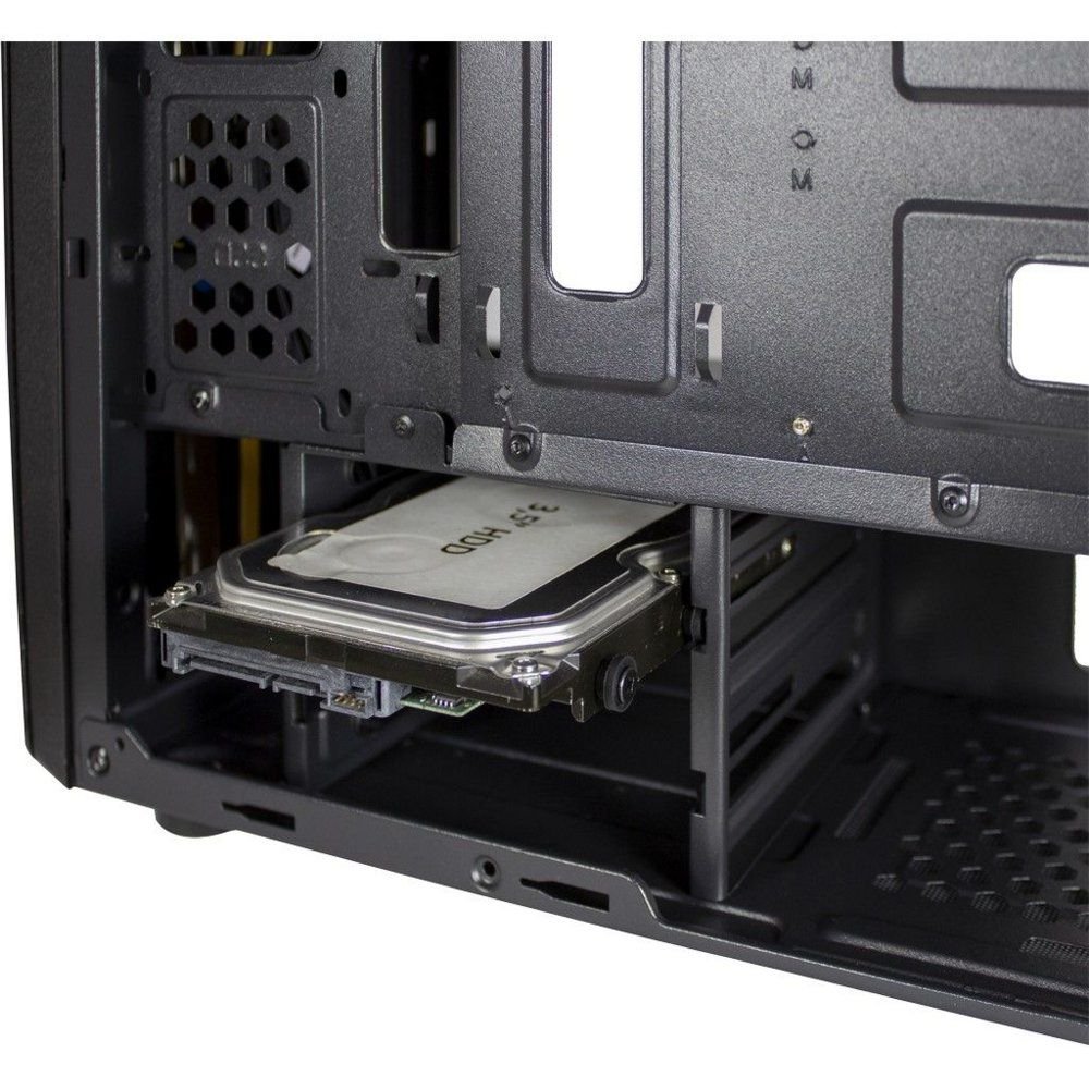 Inter-Tech Thunder Blue Light | Midi Tower Case | Zwart | RENEWED 2 Inter-Tech Thunder Blue Light | Midi Tower Case | Zwart | RENEWED - Afbeelding 2