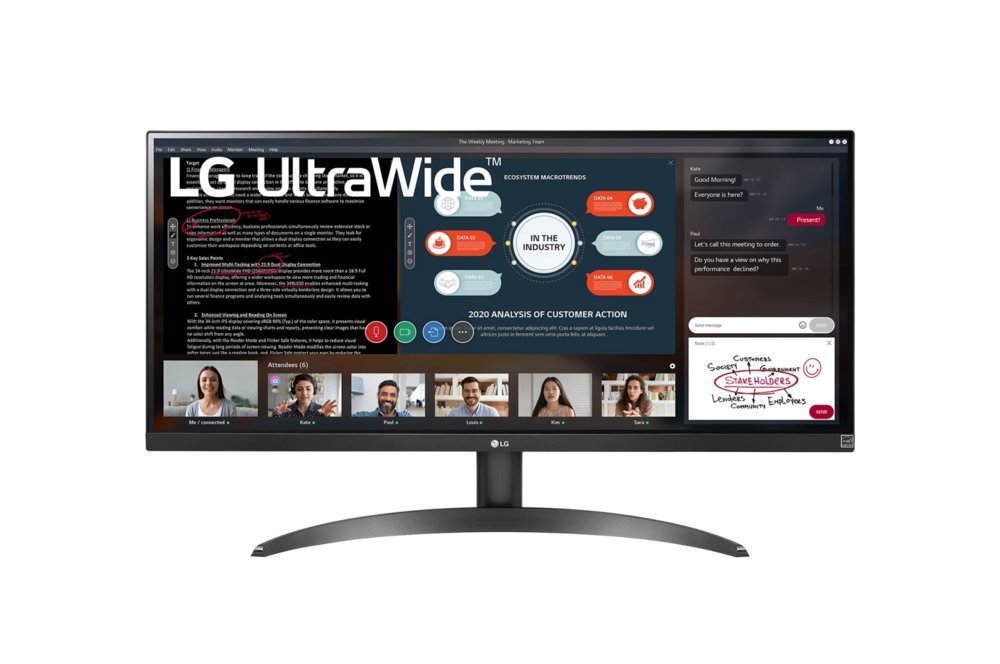 LG 29WP500-B 29" | 2560x1080 IPS | 75Hz | Ultrawide Monitor 1 LG 29WP500-B 29" | 2560x1080 IPS | 75Hz | Ultrawide Monitor