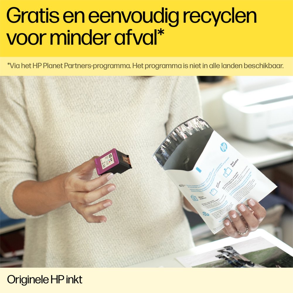 HP 301 | Originele Zwarte/Drie-Kleuren Inktcartridges | 2-Pack 6 HP 301 | Originele Zwarte/Drie-Kleuren Inktcartridges | 2-Pack - Afbeelding 6