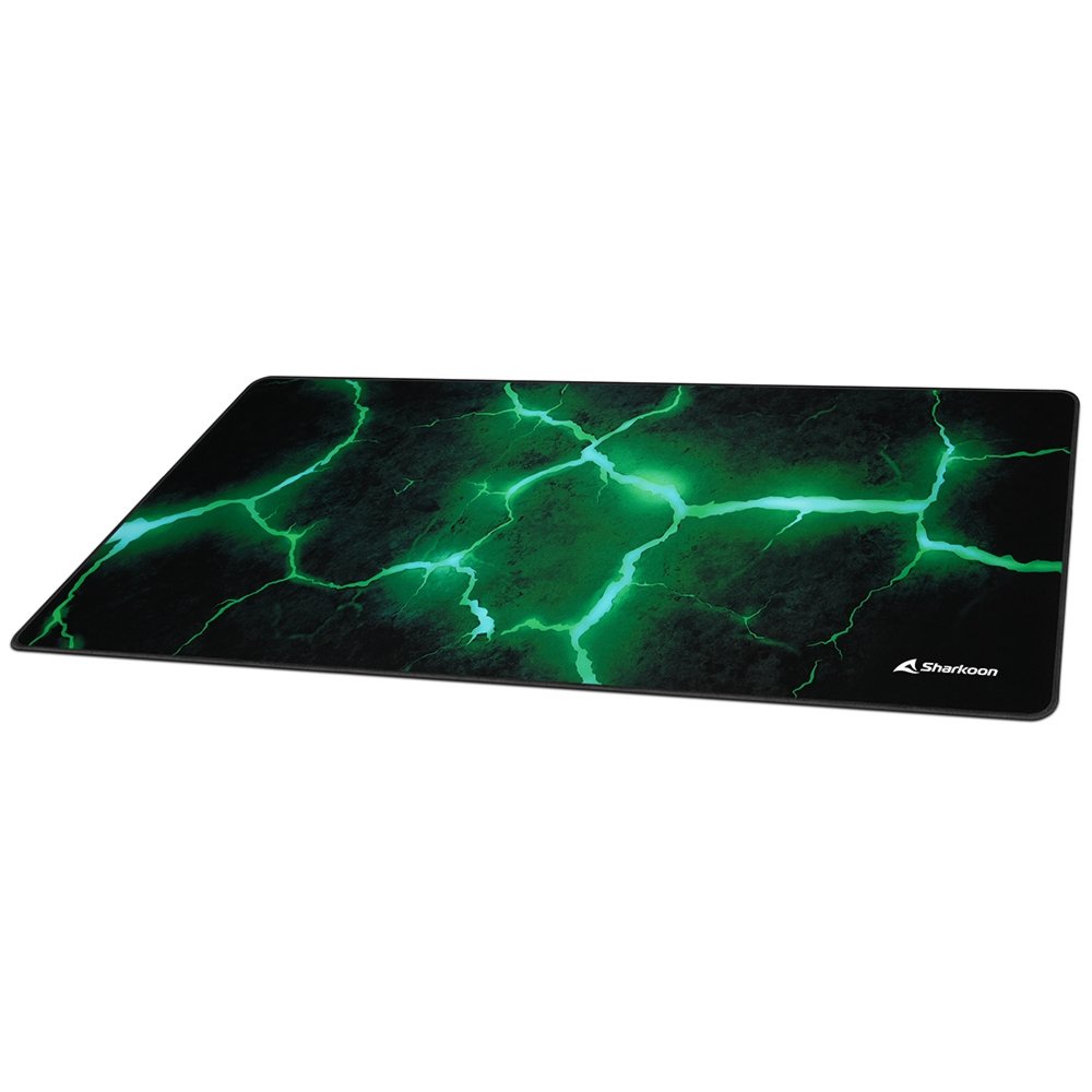 Sharkoon SKILLER SGP30 | Gaming Muismat | Zwart/Groen 2 Sharkoon SKILLER SGP30 | Gaming Muismat | Zwart/Groen - Afbeelding 2