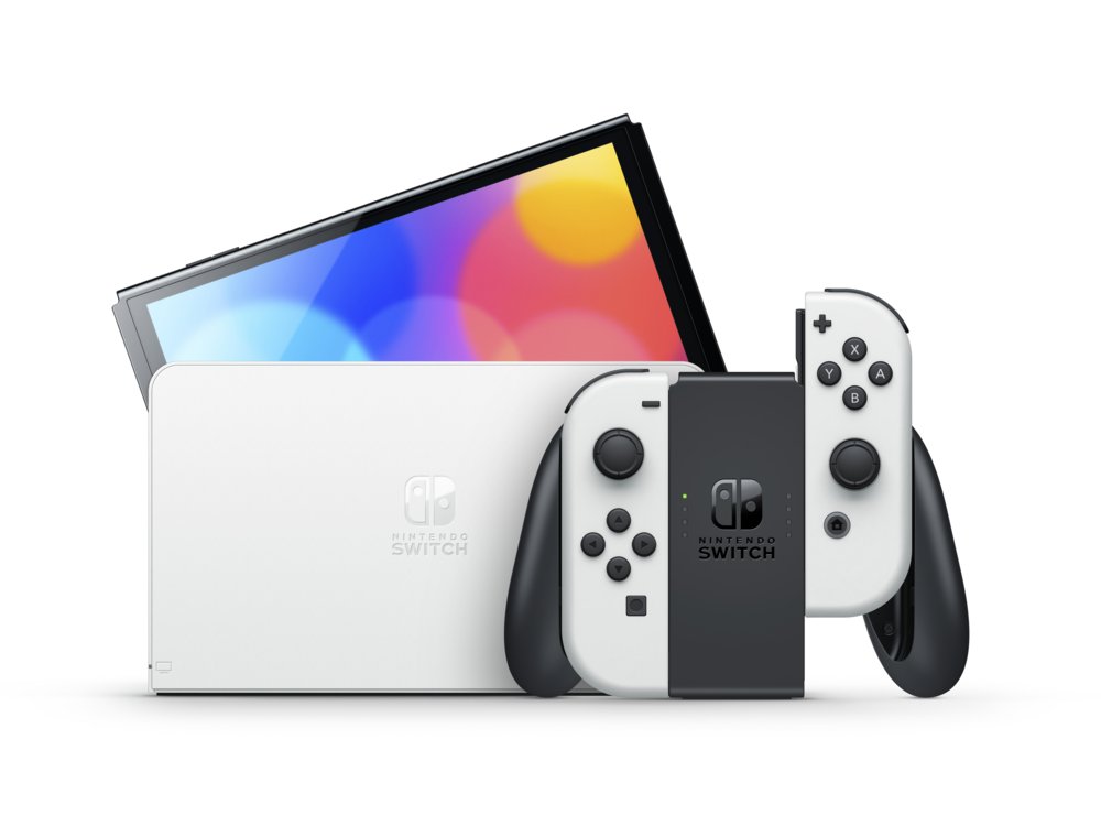 Nintendo Switch OLED | Wit 2 Nintendo Switch OLED | Wit - Afbeelding 2