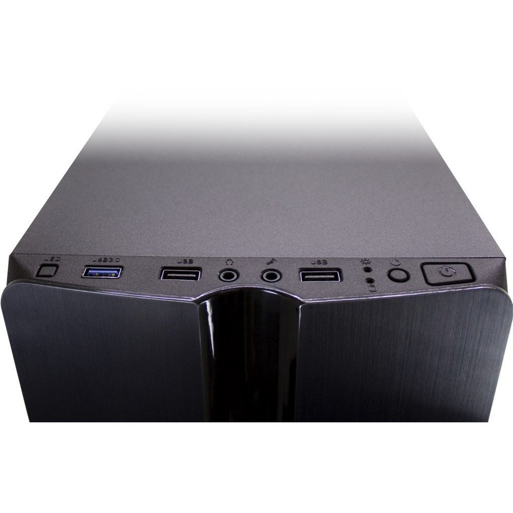 Inter-Tech Thunder Blue Light | Midi Tower Case | Zwart 9 Inter-Tech Thunder Blue Light | Midi Tower Case | Zwart - Afbeelding 9