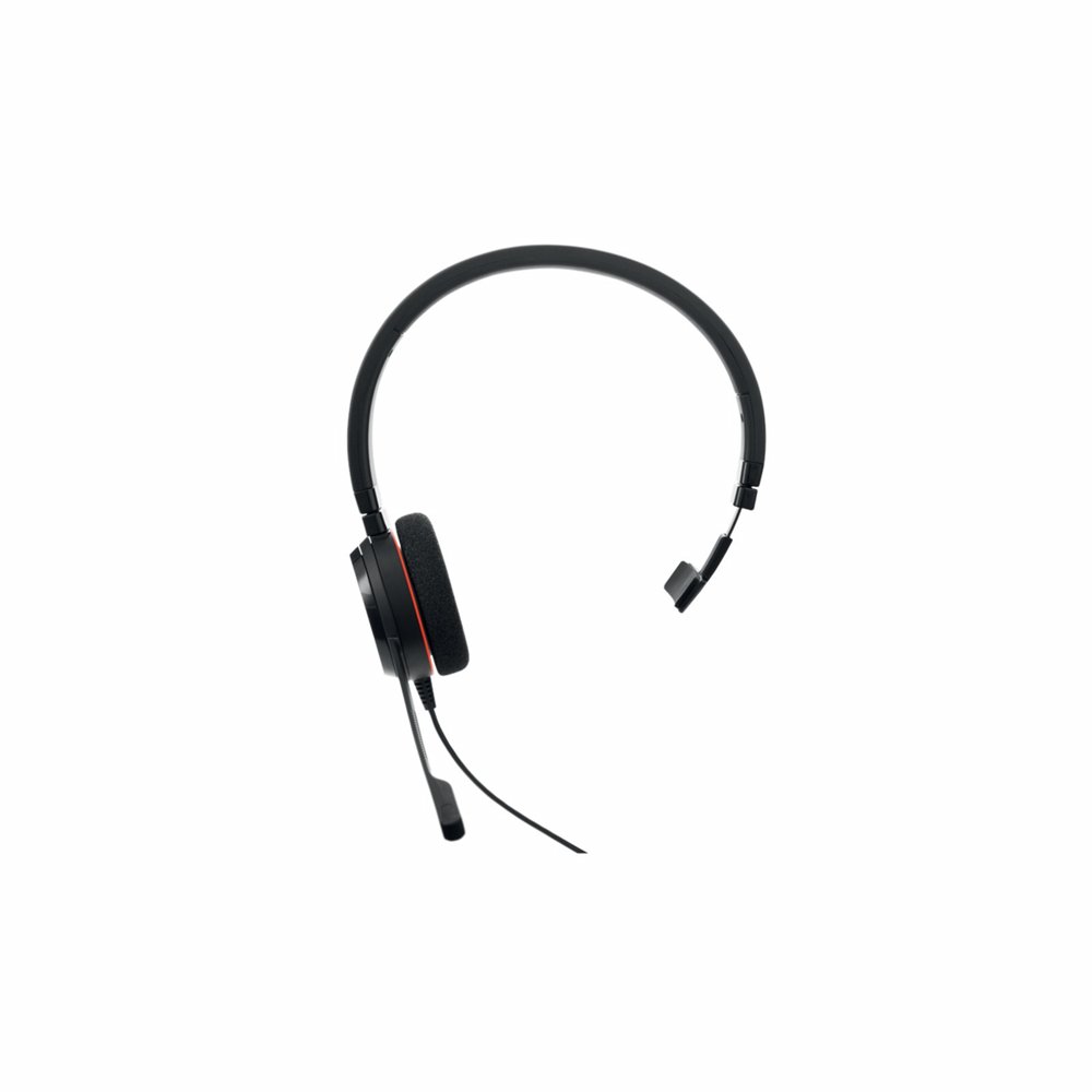 Jabra Evolve 20 UC | Bedrade On-ear Mono Headset | USB-A | Zwart 2 Jabra Evolve 20 UC | Bedrade On-ear Mono Headset | USB-A | Zwart - Afbeelding 2