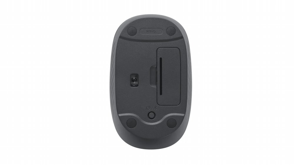 Logitech M196 | Draadloze Bluetooth Muis | 1000 DPI | Ambidextrous | Zwart 3 Logitech M196 | Draadloze Bluetooth Muis | 1000 DPI | Ambidextrous | Zwart - Afbeelding 3