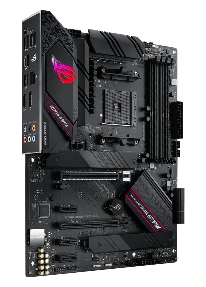 ASUS ROG STRIX B550-F GAMING | Socket AM4 | AMD B550 | 4xDDR4 | ATX | Moederbord 1 ASUS ROG STRIX B550-F GAMING | Socket AM4 | AMD B550 | 4xDDR4 | ATX | Moederbord