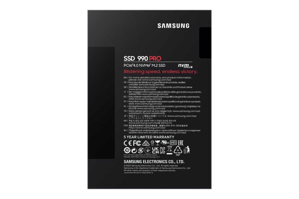 Samsung 990 PRO | 4TB NVMe SSD | M.2 Gen4 | 7.450 MB/s Lezen | 6.900 MB/s Schrijven 6 Samsung 990 PRO | 4TB NVMe SSD | M.2 Gen4 | 7.450 MB/s Lezen | 6.900 MB/s Schrijven - Afbeelding 6