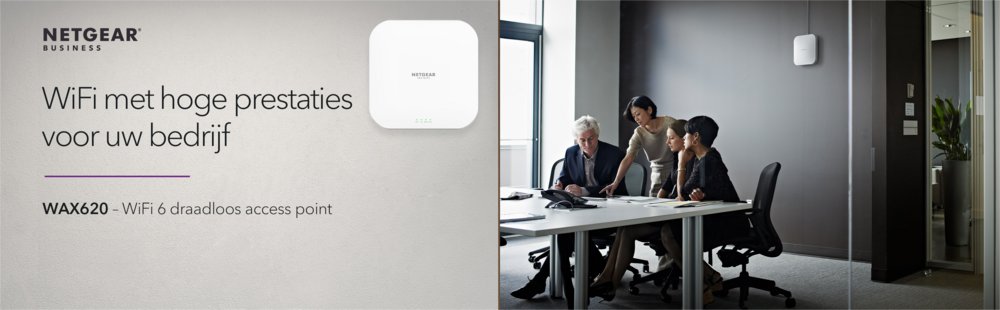 Netgear Insight WAX210 | WiFi 6 Access Point (AX1800) | 1800 Mbit/s | PoE (802.3at) | Inclusief Montagebeugel 15 Netgear Insight WAX210 | WiFi 6 Access Point (AX1800) | 1800 Mbit/s | PoE (802.3at) | Inclusief Montagebeugel - Afbeelding 15