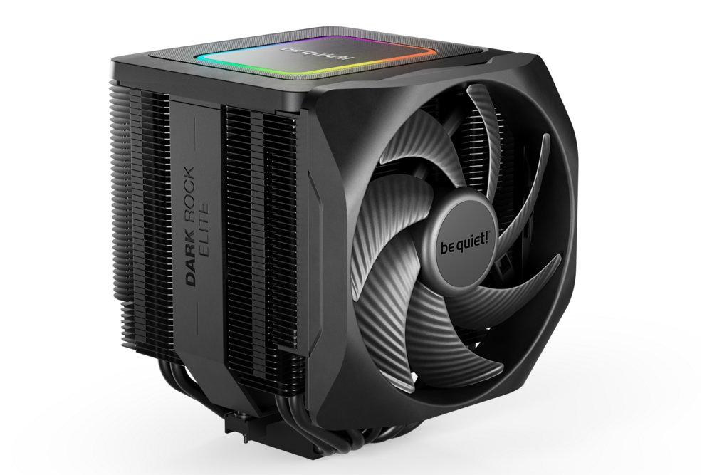 be quiet! Dark Rock Elite | 280W TDP | 168mm Hoogste | 135mm Fans | CPU Luchtkoeler 1 be quiet! Dark Rock Elite | 280W TDP | 168mm Hoogste | 135mm Fans | CPU Luchtkoeler