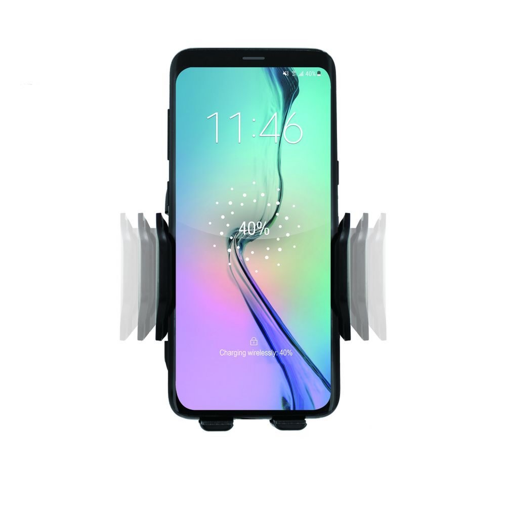 ACT AC9010 | Telefoonhouder voor in de Auto met Draadloos Opladen | Zwart 3 ACT AC9010 | Telefoonhouder voor in de Auto met Draadloos Opladen | Zwart - Afbeelding 3