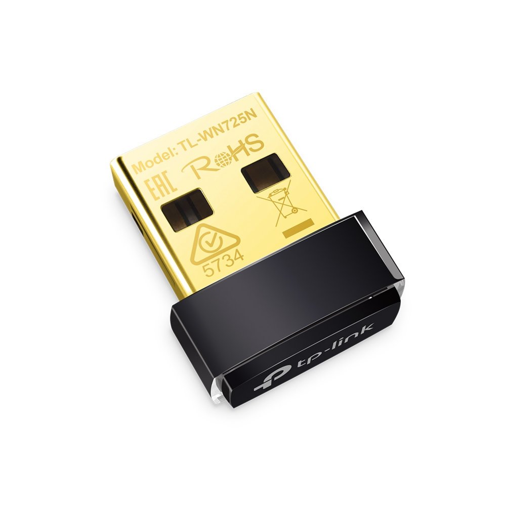TP-Link TL-WN725N | Wi-Fi 4 Nano USB-adapter | 150 Mbps | 2,4 GHz | USB 2.0 2 4 GHz | USB 2.0