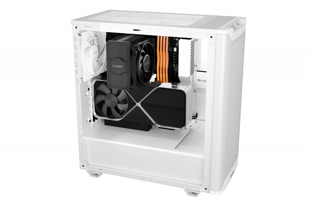 be quiet! PURE BASE 501 Airflow Window | Midi Tower Case | Wit 7 be quiet! PURE BASE 501 Airflow Window | Midi Tower Case | Wit - Afbeelding 7
