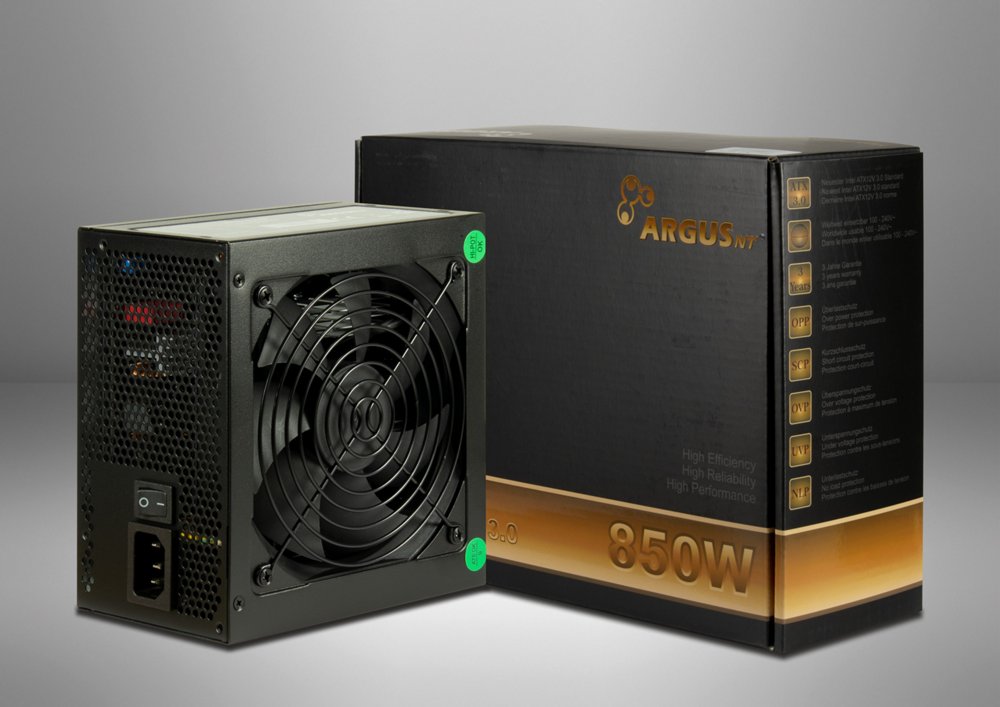 Inter-Tech ArgusNT BPS-850W | 850 Watt Bronze ATX 3.1 | Voeding | PSU 2 Inter-Tech ArgusNT BPS-850W | 850 Watt Bronze ATX 3.1 | Voeding | PSU - Afbeelding 2