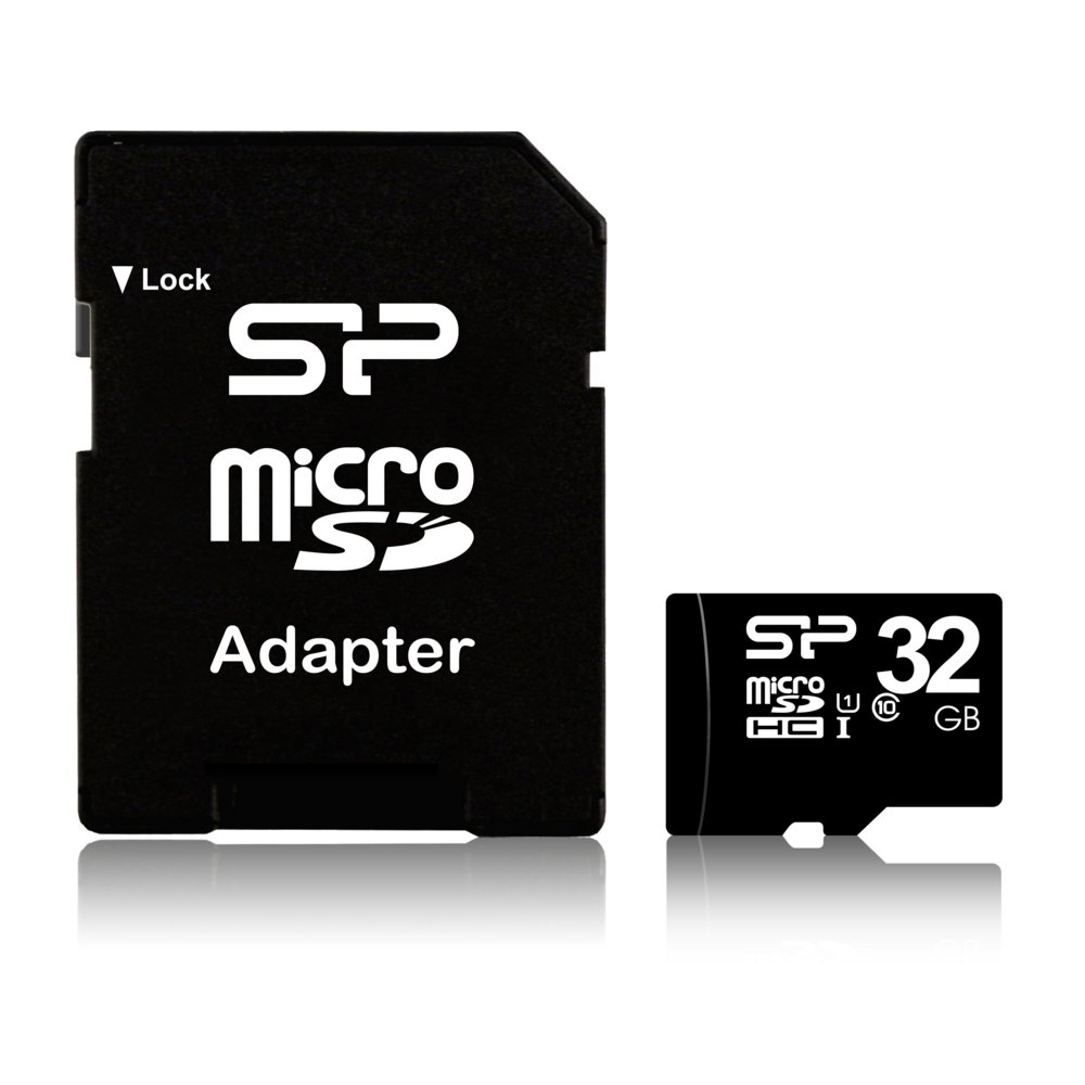 Silicon Power Elite | MicroSDHC | 32GB | Class 10 | UHS-I U1 | Inclusief SD-adapter | Zwart 2 Silicon Power Elite | MicroSDHC | 32GB | Class 10 | UHS-I U1 | Inclusief SD-adapter | Zwart - Afbeelding 2