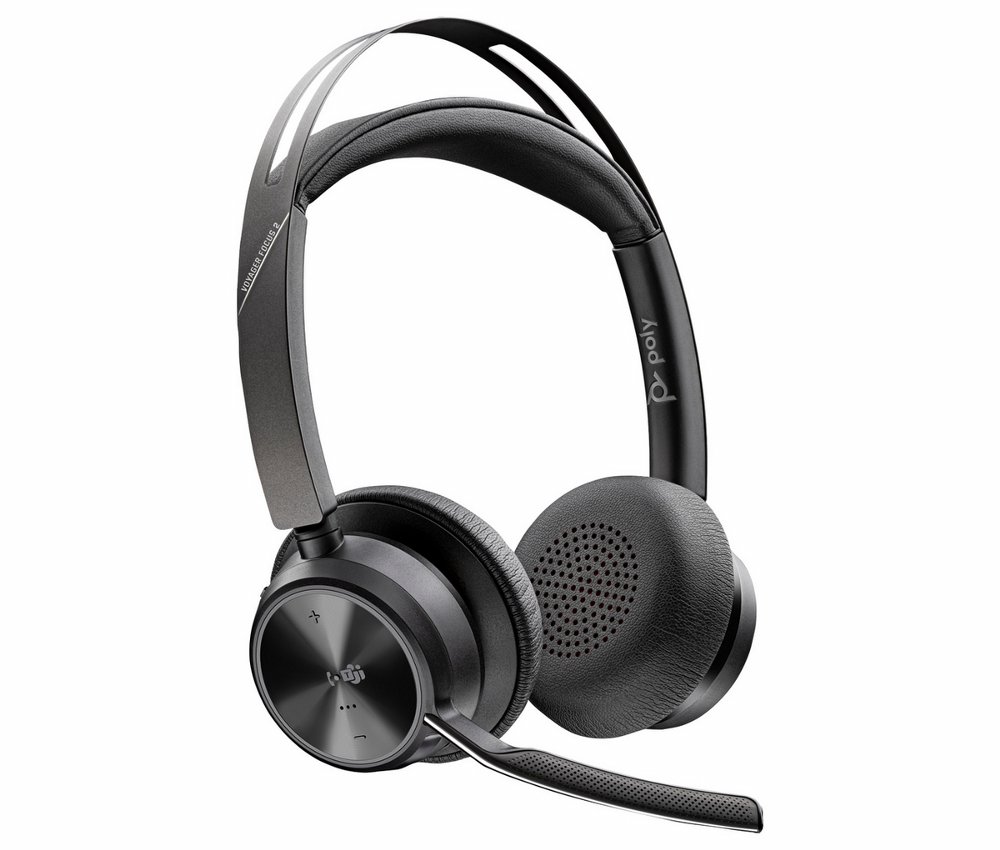 HP Poly Voyager Focus 2 MS Stereo | Bluetooth Headset (ANC) | USB-C (met USB-A Adapter) | Zwart 1 HP Poly Voyager Focus 2 MS Stereo | Bluetooth Headset (ANC) | USB-C (met USB-A Adapter) | Zwart