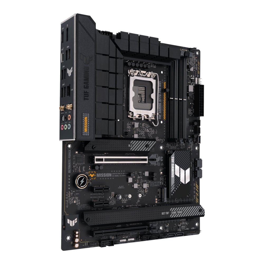 ASUS TUF GAMING H770-PRO WIFI | Socket LGA 1700 | Intel H770 | 4xDDR5 | ATX | Moederbord 4 ASUS TUF GAMING H770-PRO WIFI | Socket LGA 1700 | Intel H770 | 4xDDR5 | ATX | Moederbord - Afbeelding 4