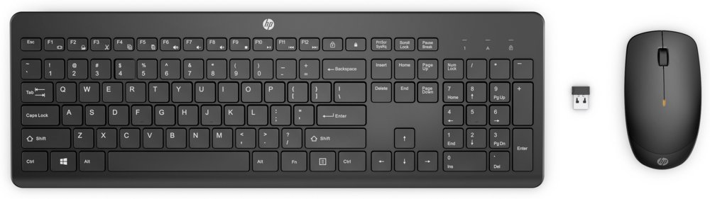QWERTZ | HP 235 | Draadloze Muis en Toetsenbordcombo | QWERTZ 1 QWERTZ | HP 235 | Draadloze Muis en Toetsenbordcombo | QWERTZ