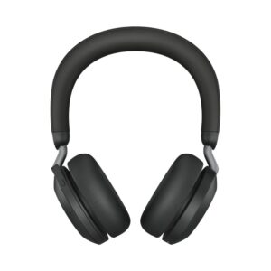 Jabra Evolve2 75 | Draadloze On-Ear Headset | ANC | RF | USB-A | Zwart