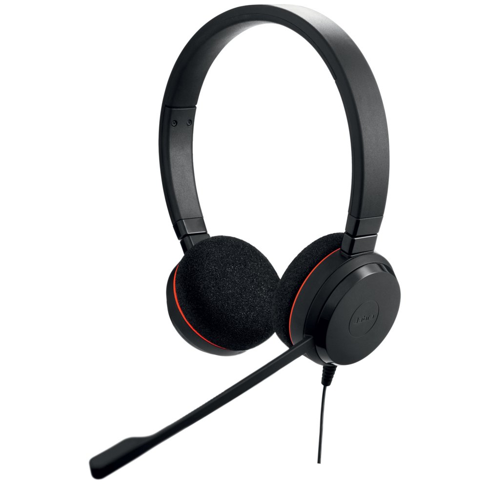 Jabra Evolve 20 MS | Bedrade On-Ear USB Headset | Zwart 1 Jabra Evolve 20 MS | Bedrade On-Ear USB Headset | Zwart