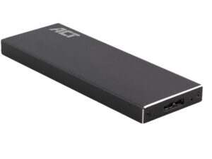 ACT AC1600 | USB 3.2 Gen1 M.2 SATA SSD Behuizing | Aluminium | 5 Gbps