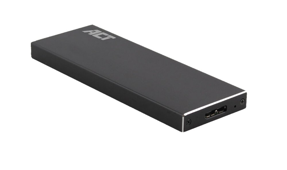 ACT AC1600 | USB 3.2 Gen1 M.2 SATA SSD Behuizing | Aluminium | 5 Gbps 1 ACT AC1600 | USB 3.2 Gen1 M.2 SATA SSD Behuizing | Aluminium | 5 Gbps