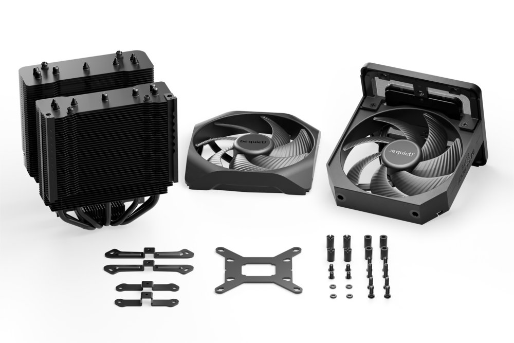 be quiet! Dark Rock Elite | 280W TDP | 168mm Hoogste | 135mm Fans | CPU Luchtkoeler 8 be quiet! Dark Rock Elite | 280W TDP | 168mm Hoogste | 135mm Fans | CPU Luchtkoeler - Afbeelding 8
