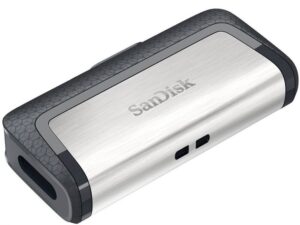 SanDisk Ultra Dual Drive USB Type-C | 64GB USB Flash Drive | USB Type-A / USB Type-C 3.2 Gen 1 (3.1 Gen 1) | Zwart