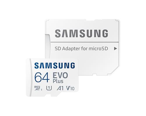 Samsung EVO Plus | MicroSDXC | 64GB | Class 10 | UHS-I U3 4 Samsung EVO Plus | MicroSDXC | 64GB | Class 10 | UHS-I U3 - Afbeelding 4