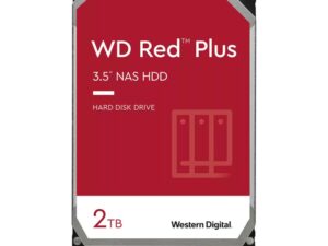 Western Digital Red Plus NAS HDD 3.5" | 2TB SATA III | 7200RPM