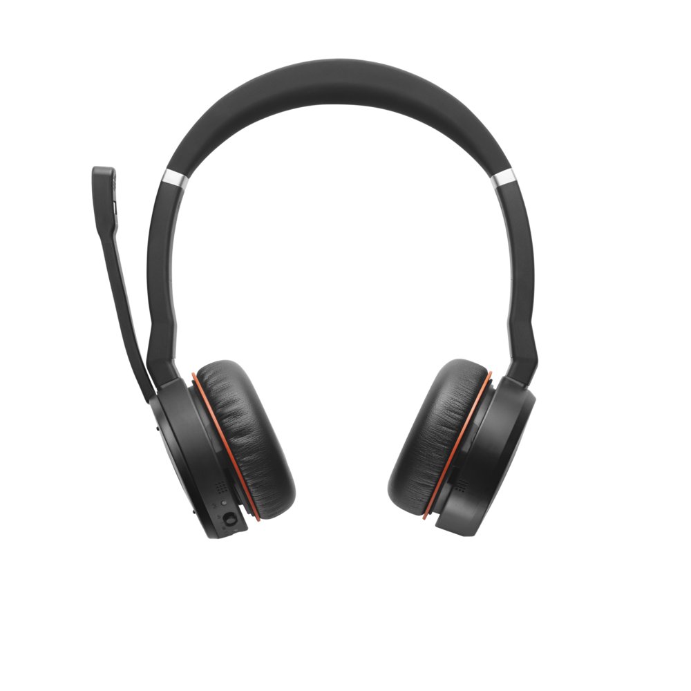 Jabra Evolve 75 | Draadloze On-ear Headset met ANC | USB Receiver | Oplaadstation | Zwart 3 Jabra Evolve 75 | Draadloze On-ear Headset met ANC | USB Receiver | Oplaadstation | Zwart - Afbeelding 3