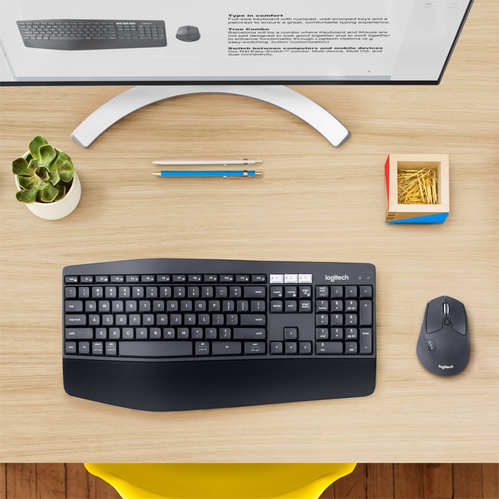 QWERTZ | Logitech MK850 Performance | Draadloze Muis en Toetsenbordcombo | QWERTZ 10 QWERTZ | Logitech MK850 Performance | Draadloze Muis en Toetsenbordcombo | QWERTZ - Afbeelding 10