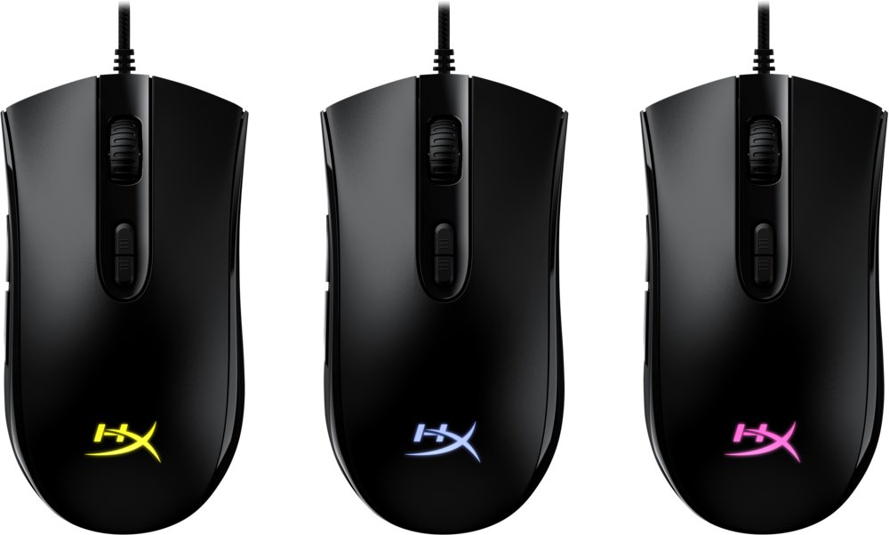HyperX Pulsefire Core | Bekabelde Gaming Muis | Rechtshandig | USB-A | 6200 DPI | Zwart 5 HyperX Pulsefire Core | Bekabelde Gaming Muis | Rechtshandig | USB-A | 6200 DPI | Zwart - Afbeelding 5