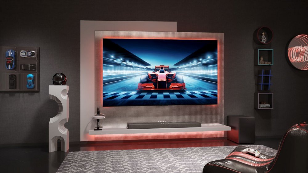 TCL 55C749 | 55'' Ultra HD 4K | QLED Smart TV | Wifi | Google TV | Local Dimming | Dolby Vision | 144Hz 7 TCL 55C749 | 55'' Ultra HD 4K | QLED Smart TV | Wifi | Google TV | Local Dimming | Dolby Vision | 144Hz - Afbeelding 7