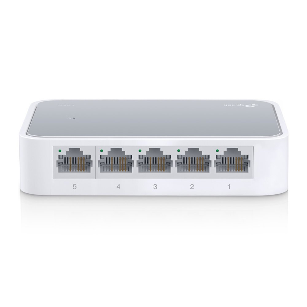 TP-Link TL-SF1005D | Unmanaged Switch | 5-poorts Fast Ethernet (10/100 Mbps) | Wit 3 TP-Link TL-SF1005D | Unmanaged Switch | 5-poorts Fast Ethernet (10/100 Mbps) | Wit - Afbeelding 3