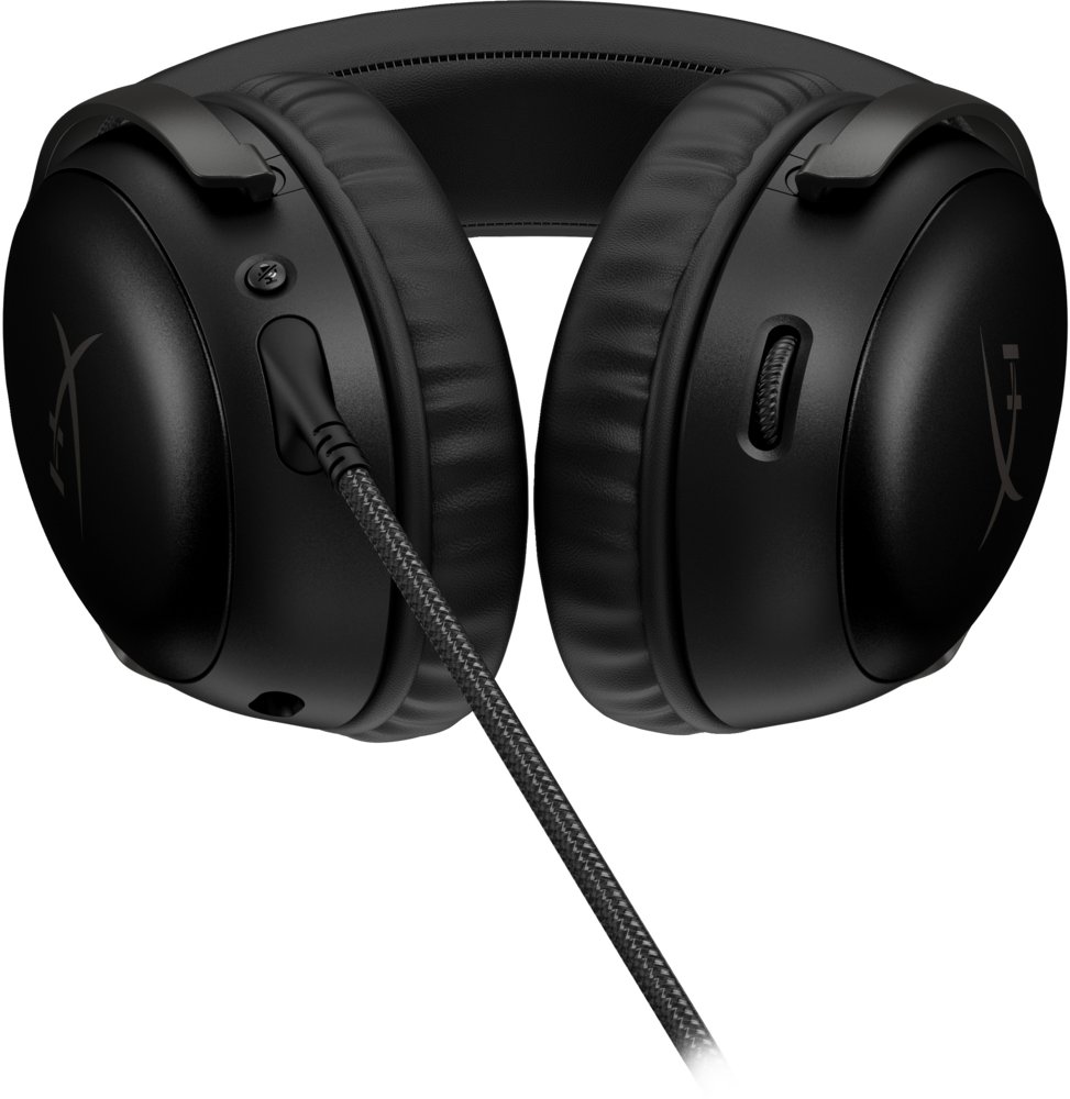 HyperX Cloud III | Bedrade Over-ear Gaming Headset | 3.5mm + USB-A + USB-C | Zwart 4 HyperX Cloud III | Bedrade Over-ear Gaming Headset | 3.5mm + USB-A + USB-C | Zwart - Afbeelding 4
