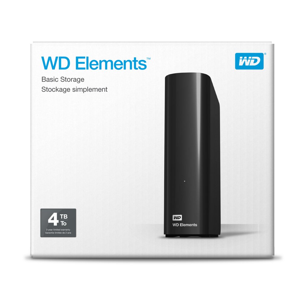 WD Elements Externe Harde Schijf | 4TB | USB 3.2 | Zwart 9 WD Elements Externe Harde Schijf | 4TB | USB 3.2 | Zwart - Afbeelding 9