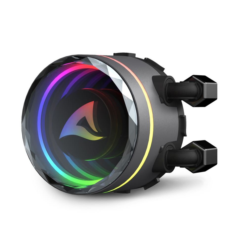Sharkoon S90 RGB | 120mm All-in-One CPU Waterkoeler | Zwart 12 Sharkoon S90 RGB | 120mm All-in-One CPU Waterkoeler | Zwart - Afbeelding 12