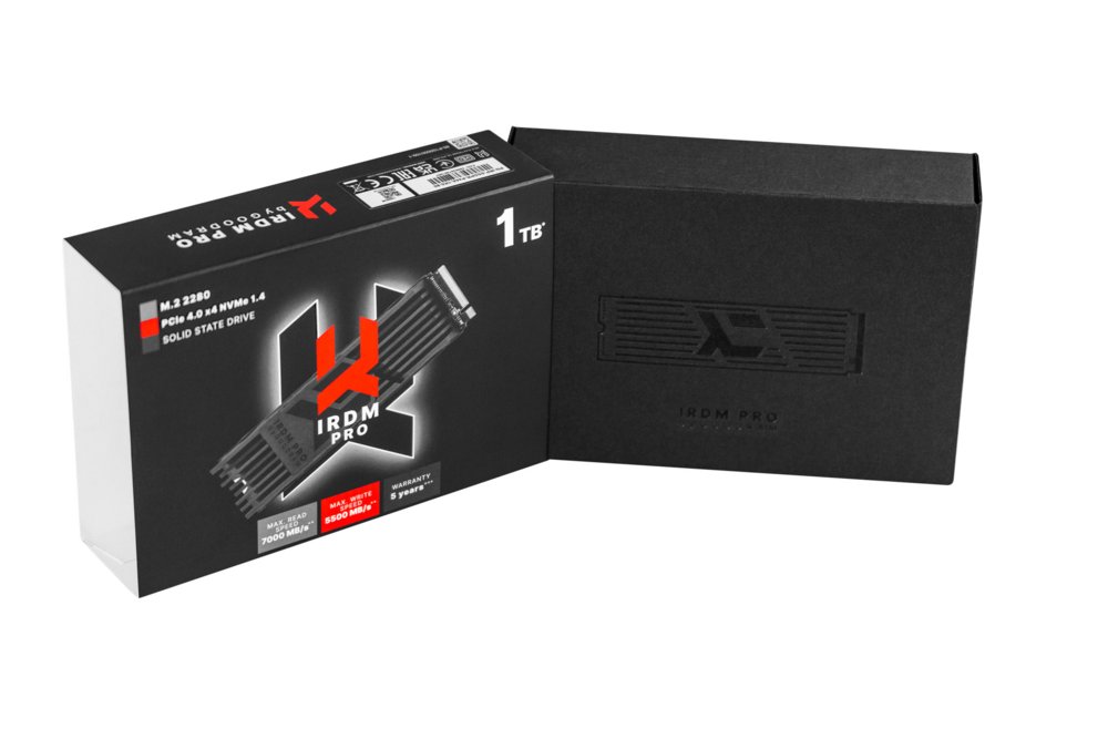 Goodram IRDM PRO | 2TB NVMe SSD | M.2 Gen4 | 7.000MB/s Lezen | 6.850MB/s Schrijven | Heatsink 7 Goodram IRDM PRO | 2TB NVMe SSD | M.2 Gen4 | 7.000MB/s Lezen | 6.850MB/s Schrijven | Heatsink - Afbeelding 7