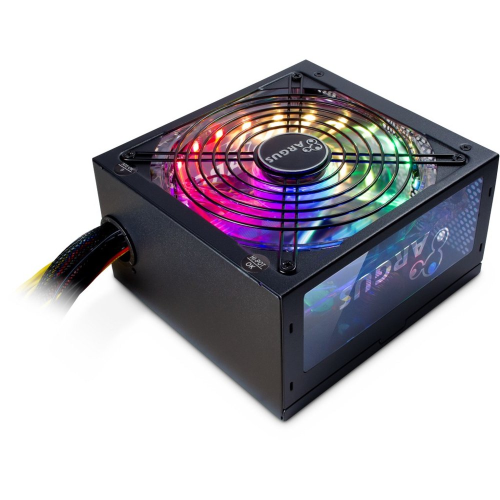 Inter-Tech Argus RGB-500W II | 500 Watt Bronze ATX PSU | Power Supply | Voeding 1 Inter-Tech Argus RGB-500W II | 500 Watt Bronze ATX PSU | Power Supply | Voeding