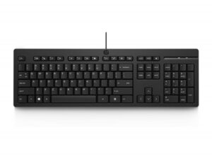 HP 125 | Bedraad Toetsenbord | USB | QWERTY US International | Zwart