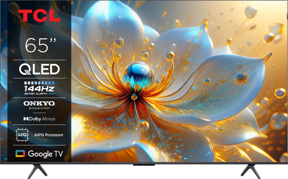 TCL 65T8C | 65" 4K Ultra HD QLED Smart TV | 120Hz | Google TV + Wifi | Dolby Vision | HDMI 2.1 (2025) 1 TCL 65T8C | 65" 4K Ultra HD QLED Smart TV | 120Hz | Google TV + Wifi | Dolby Vision | HDMI 2.1 (2025)