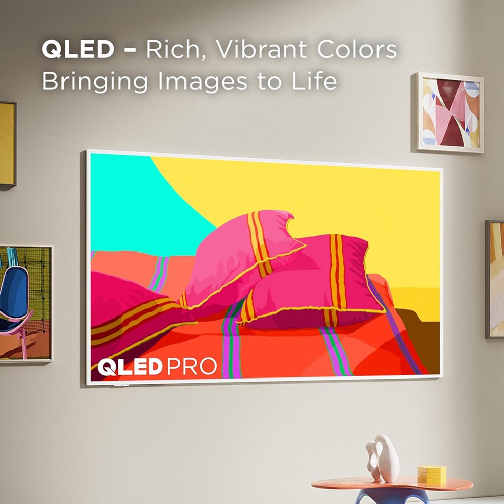 TCL NXTFRAME 55A300W | 55" 4K Ultra HD QLED Smart TV | Google TV | Dolby Vision | 120Hz | Slim Design 5 TCL NXTFRAME 55A300W | 55" 4K Ultra HD QLED Smart TV | Google TV | Dolby Vision | 120Hz | Slim Design - Afbeelding 5