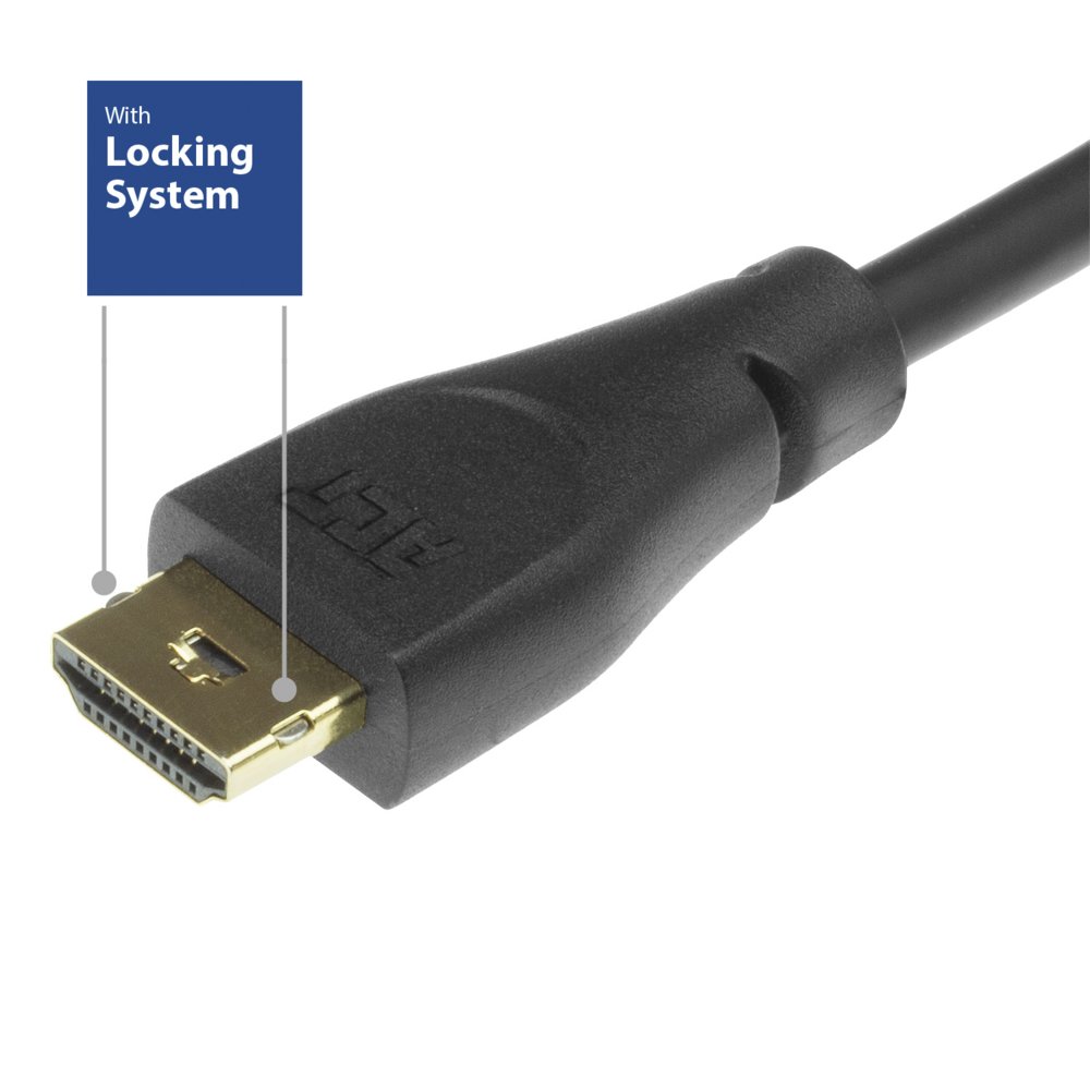 ACT AK3861 | 0,9 m HDMI Kabel | HDMI Type A naar Type A | Zwart 3 ACT AK3861 | 0,9 m HDMI Kabel | HDMI Type A naar Type A | Zwart - Afbeelding 3