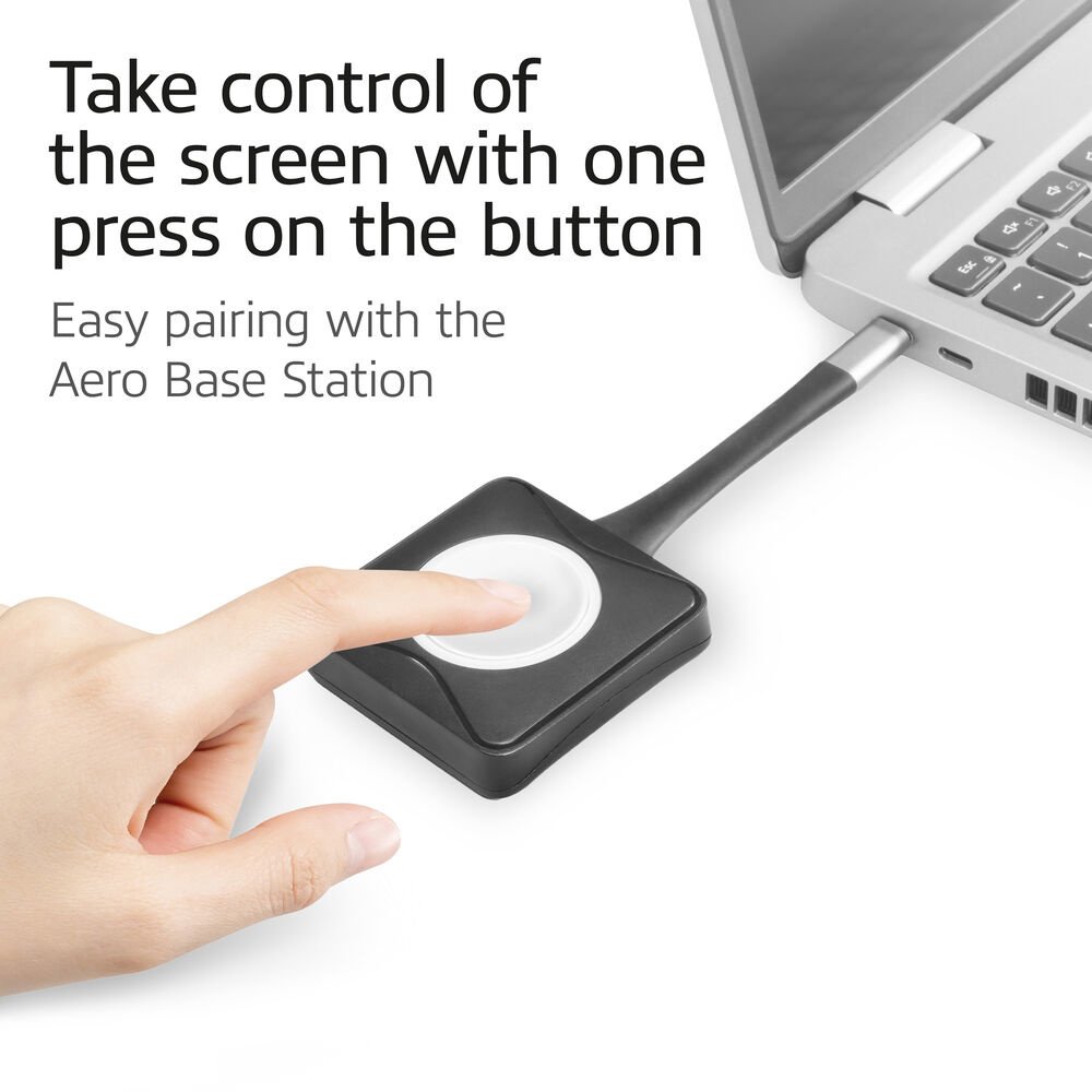 ACT Aero 4K Presentator Knop (AC7961) | USB-C | 4K | Draadloos | Tot 20m | Plug and Play 6 ACT Aero 4K Presentator Knop (AC7961) | USB-C | 4K | Draadloos | Tot 20m | Plug and Play - Afbeelding 6