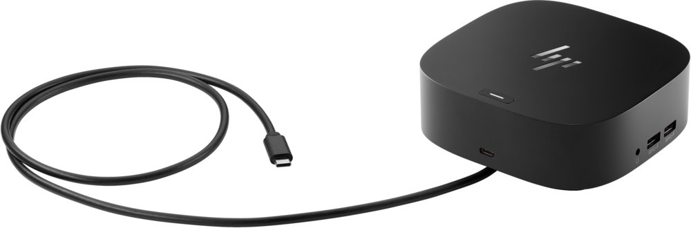 HP G5 Essential Dock | Docking Station | USB-C | Zwart 2 HP G5 Essential Dock | Docking Station | USB-C | Zwart - Afbeelding 2