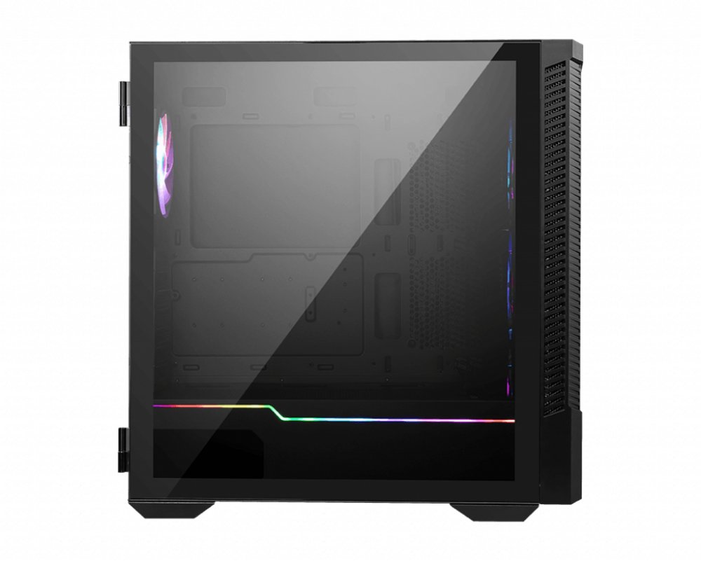 MSI MPG Velox 100R RGB | Midi Tower Case | Zwart 4 MSI MPG Velox 100R RGB | Midi Tower Case | Zwart - Afbeelding 4